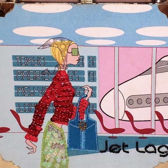 unbranded Handbags - Jet Lag Novelty Cigar Box Handbag